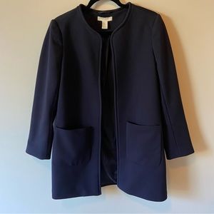 H&M Blue Long Jacket